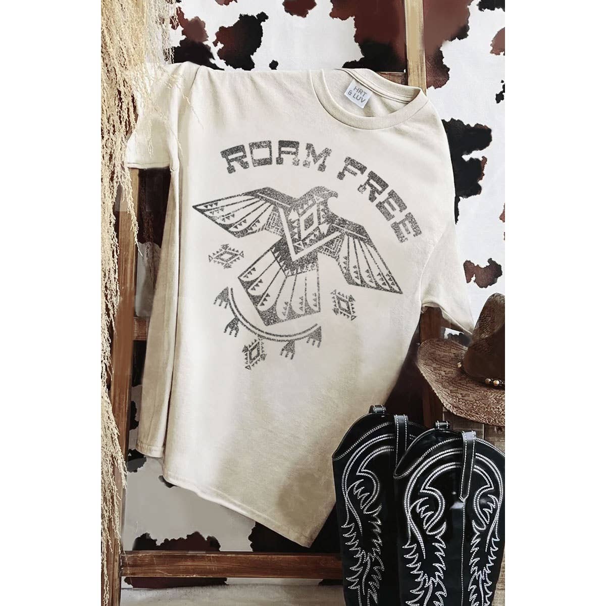 ROAM FREE MINERAL GRAPHIC TEE