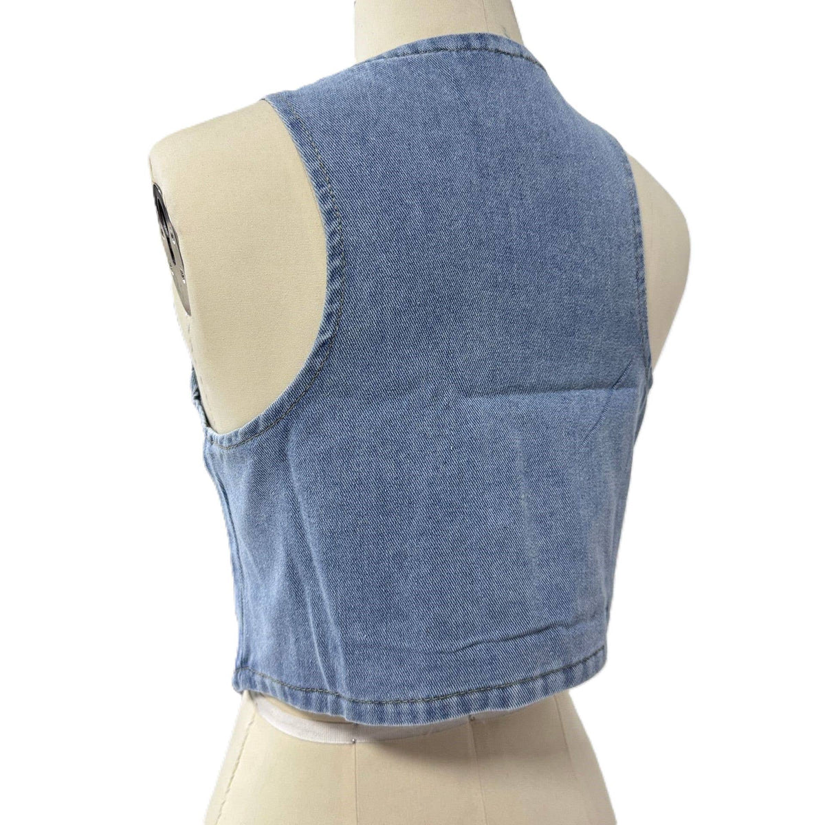 Denim Cowgirl Vest