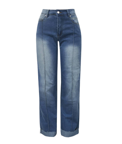 Wild Western Cowboy 90‘S Inspired straight leg jeans