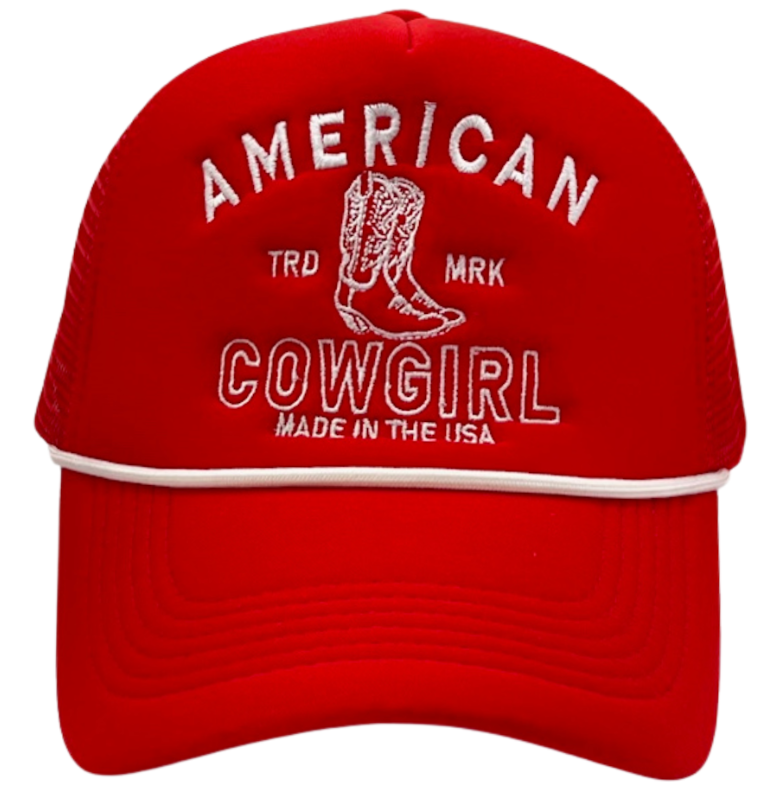 American Cowgirl Trucker Hat