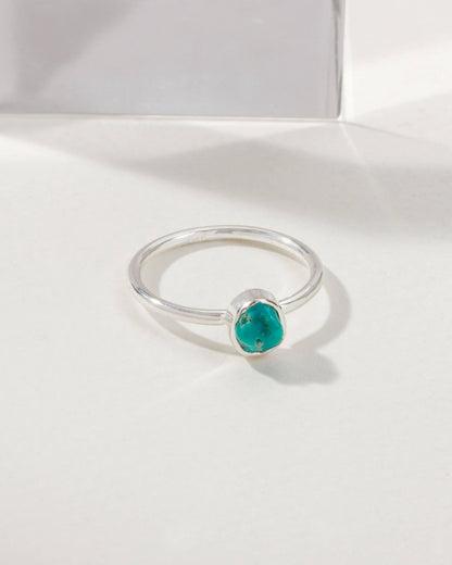 Sterling Silver Shine On Turquoise Ring