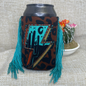 Regular Desert Lightning Fringe Koozie