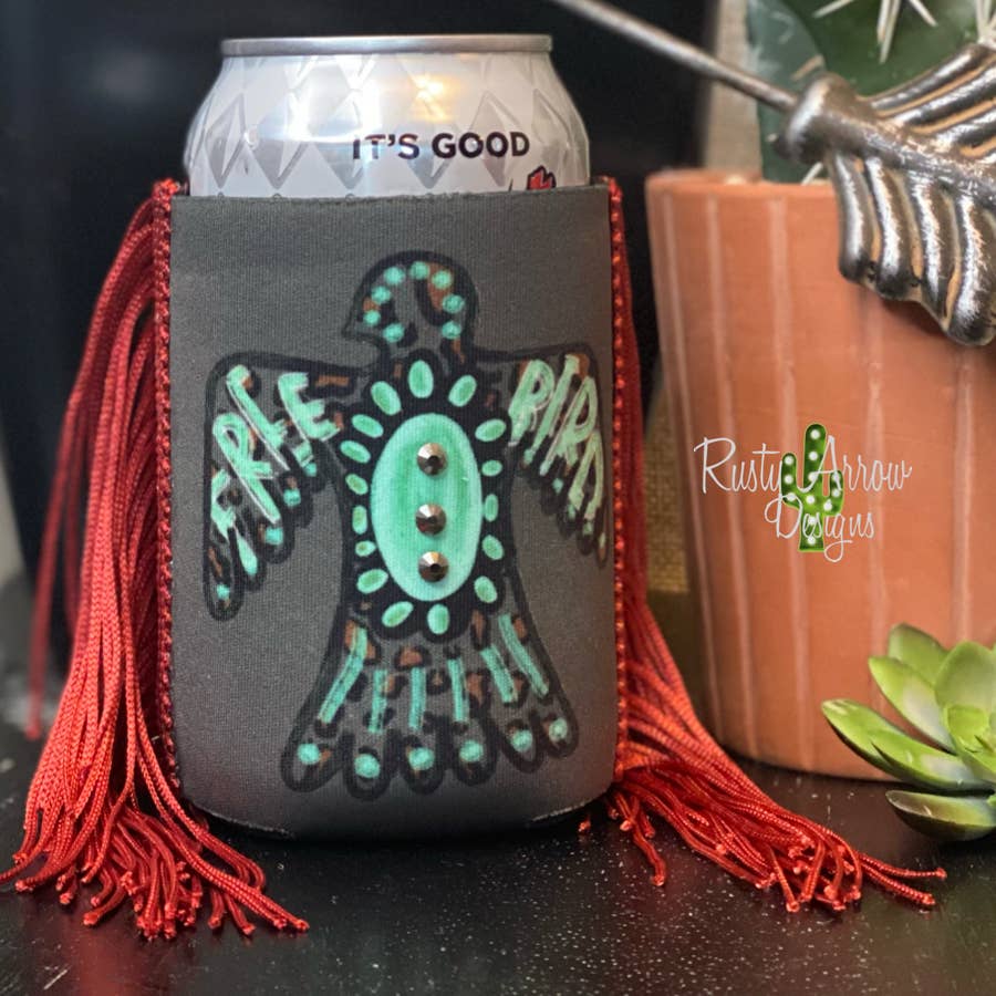 Regular Freebird Fringe Koozie