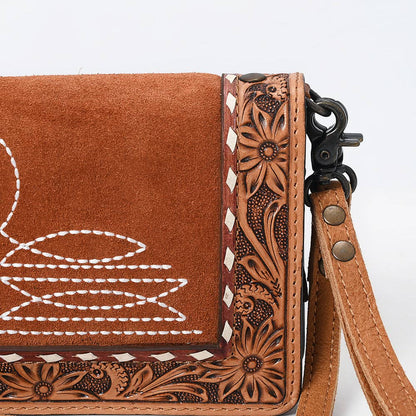Crossbody Suede Genuine Western Leather Bag