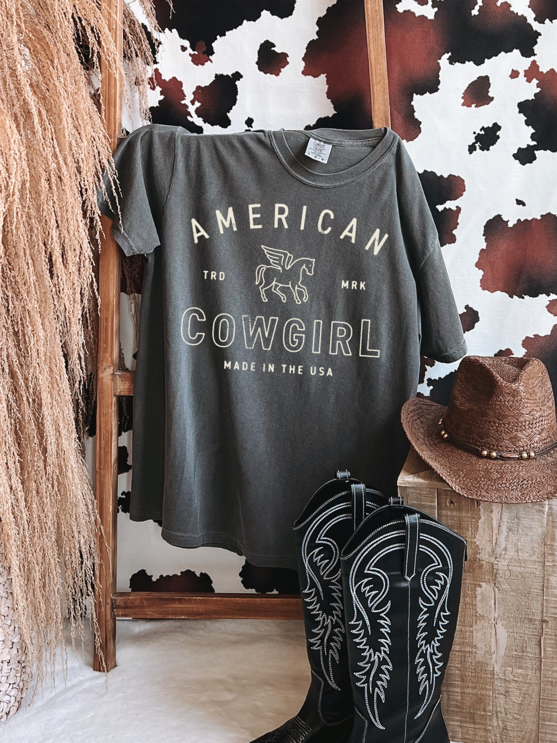 American Cowgirl Graphic Tee