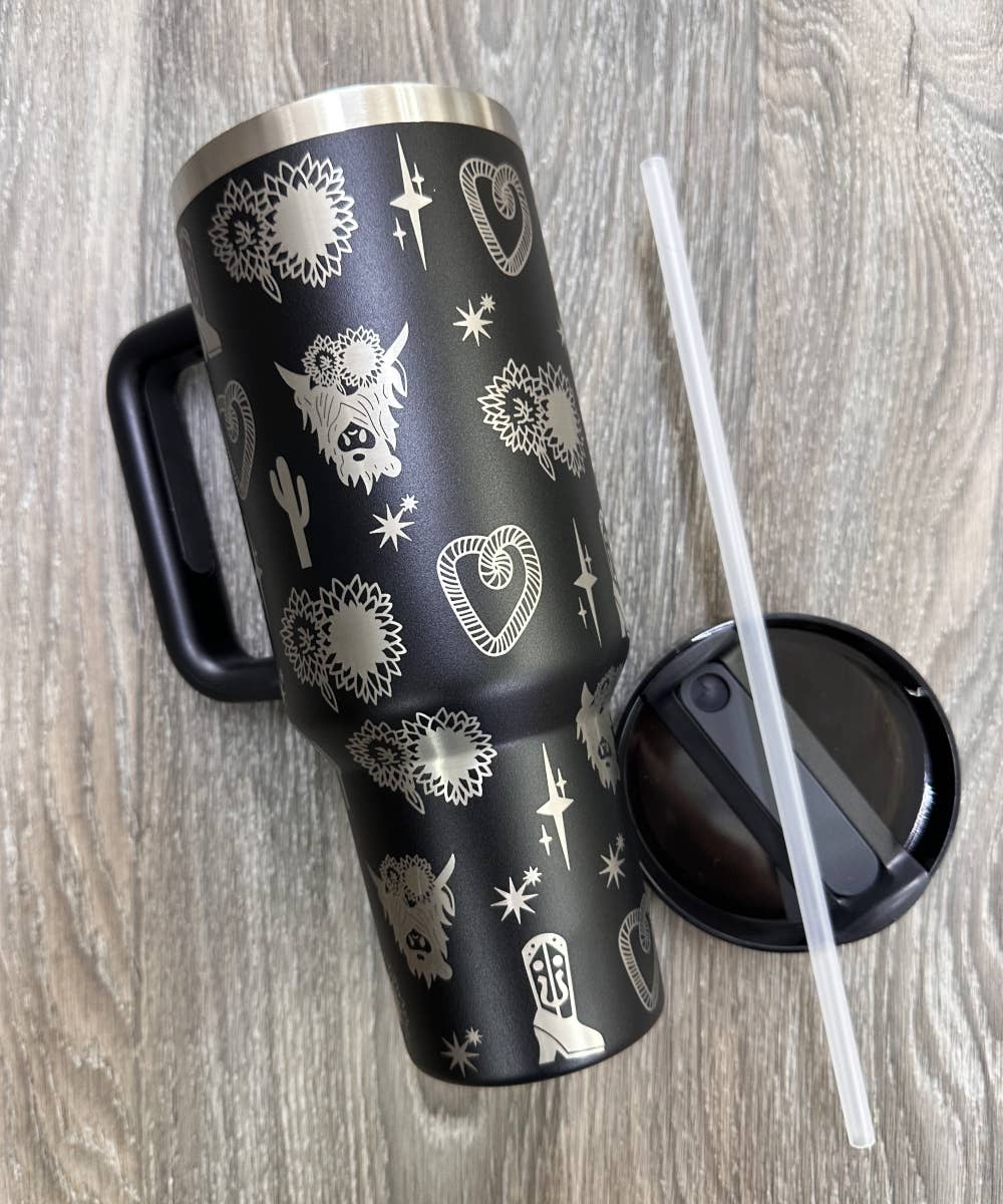 WESTERN STAINLESS STEEL TUMBLERS CUP 40oz