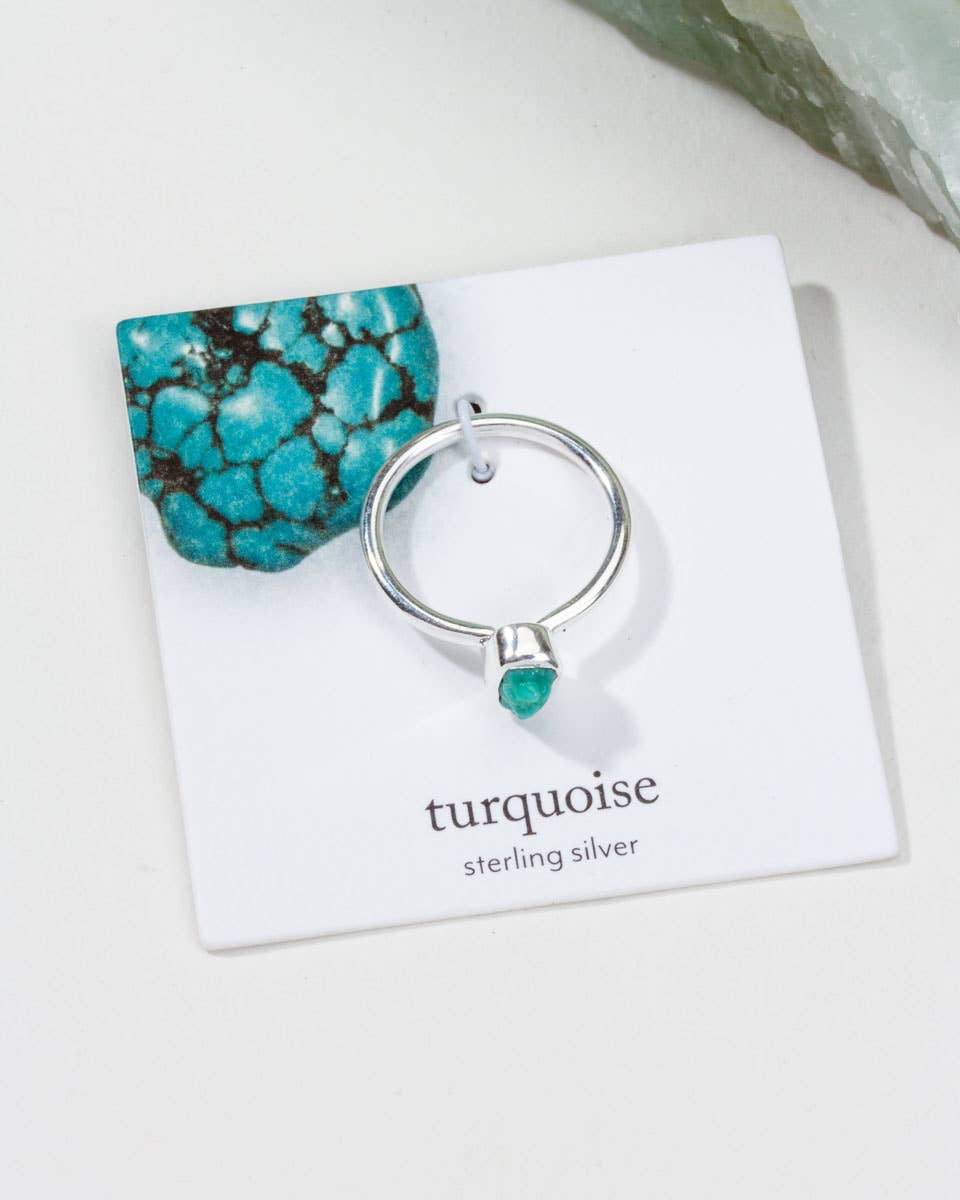 Sterling Silver Shine On Turquoise Ring