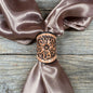 Tooled Leather Wild Rag Slides