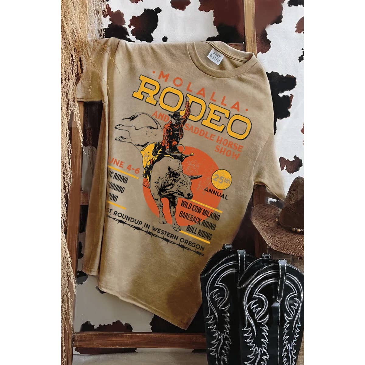 MOLALLA RODEO MINERAL GRAPHIC TEE