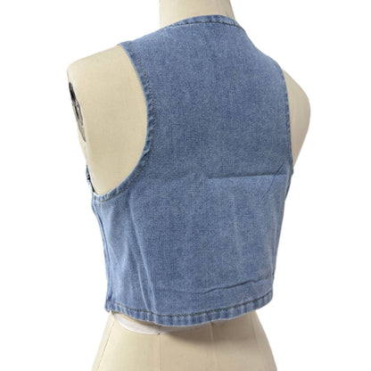 Denim Cowgirl Vest
