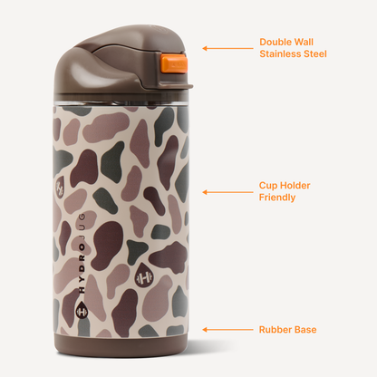 Duck Camo HydroJug 14 oz Ease2o Water Bottle