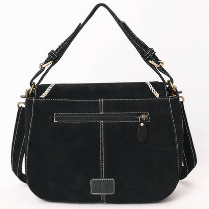 Crossbody Genuine Western Suede Leather bag