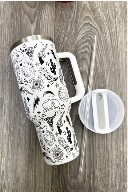 WESTERN STAINLESS STEEL TUMBLERS CUP 40oz