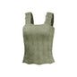 Flowers Jacquard fitted Tank