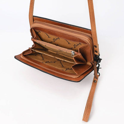 Crossbody Suede Genuine Western Leather Bag