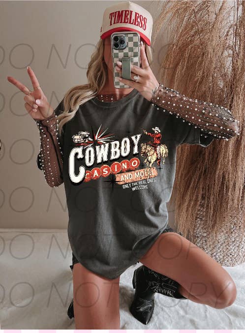 Cowboy Casino Graphic Tee